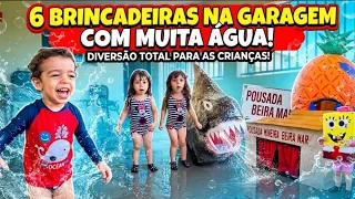 🌊 BRINCANDO NA GARAGEM 🌊 