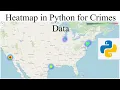 Heatmap for Crime Data in Python
