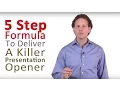 Download Lagu How to Do a Presentation - 5 Steps to a Killer Opener