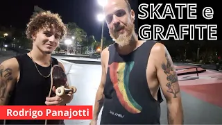 SKATE e GRAFFITI na PRAÇA DUÓ com RODRIGO PANAJOTTI