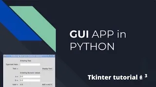 Creating Buttons With Tkinter - Python Tkinter GUI Tutorial