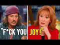 Download Lagu Johnny Depp is helemaal los op Joy Behar en wordt van het uitzicht afgezet!