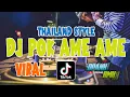 DJ POK AME AME BELALANG KUPU KUPU REMIX THAILAND FULL BASS