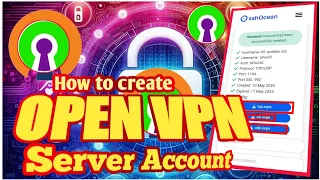 OpenVPN Server Account with Sshocean Step-by-Step Tutorial