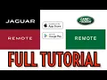 InControl Remote Tutorial How to setup Jaguar Land Rover InControl Remote