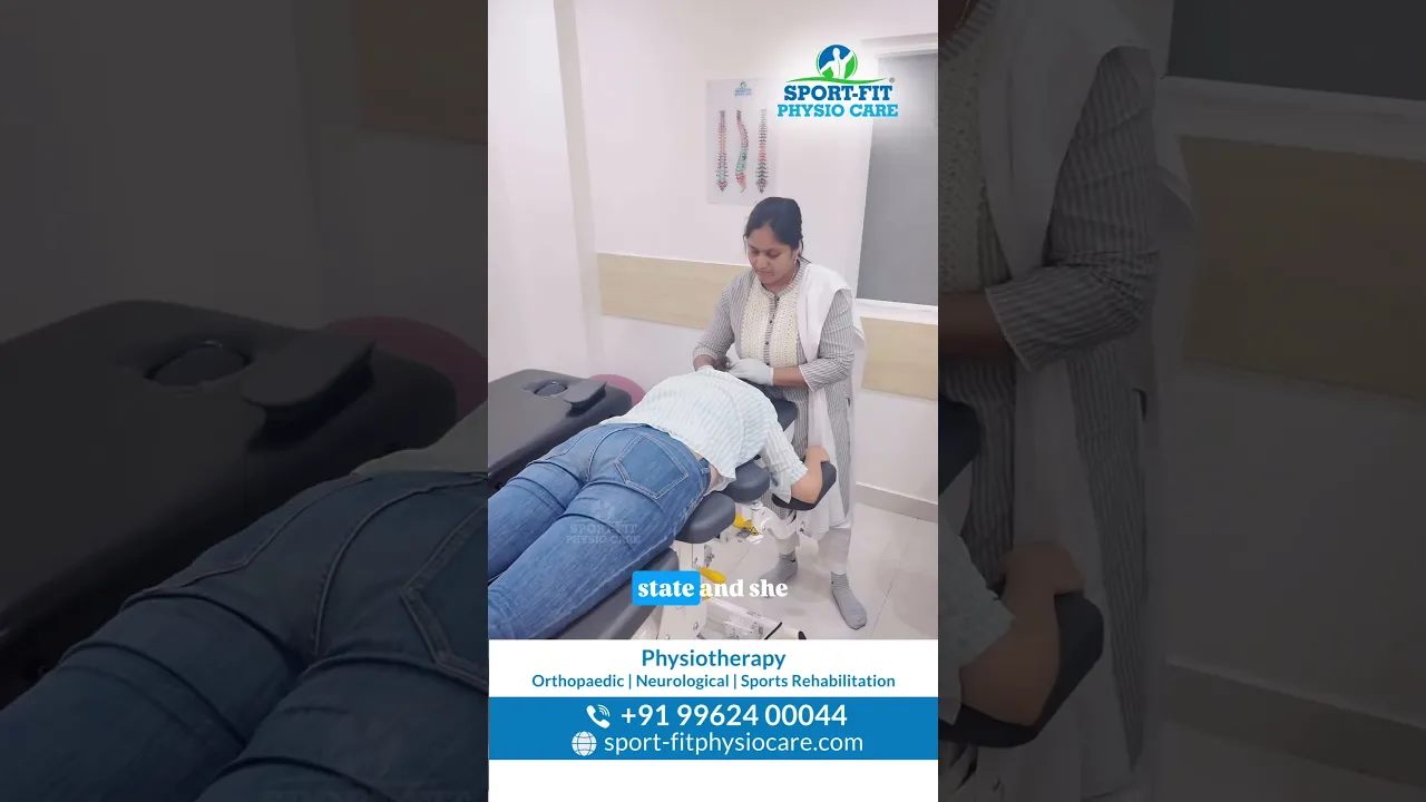 Video thumbnail for patient story: Neck pain and movement care at SPORT-FIT PHYSIO CARE