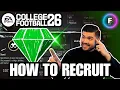 How to Recruit in College Football 26
