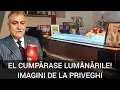Lagu Durere la capataiul lui Ion Dragan. Curtea casei, luminată de candele: el a cumpărat lumânările.