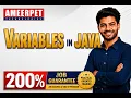 Java Full Stack Course Training Variables in Java Ameerpet Technologies Garapati Srinivas