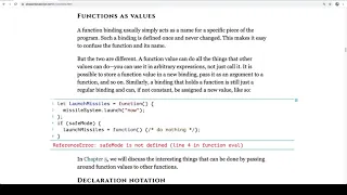 Eloquent JavaScript Read-Along - Functions