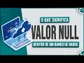 What does the value NULL mean within a database