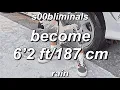 become 6 2 ft 187 cm subliminal booster