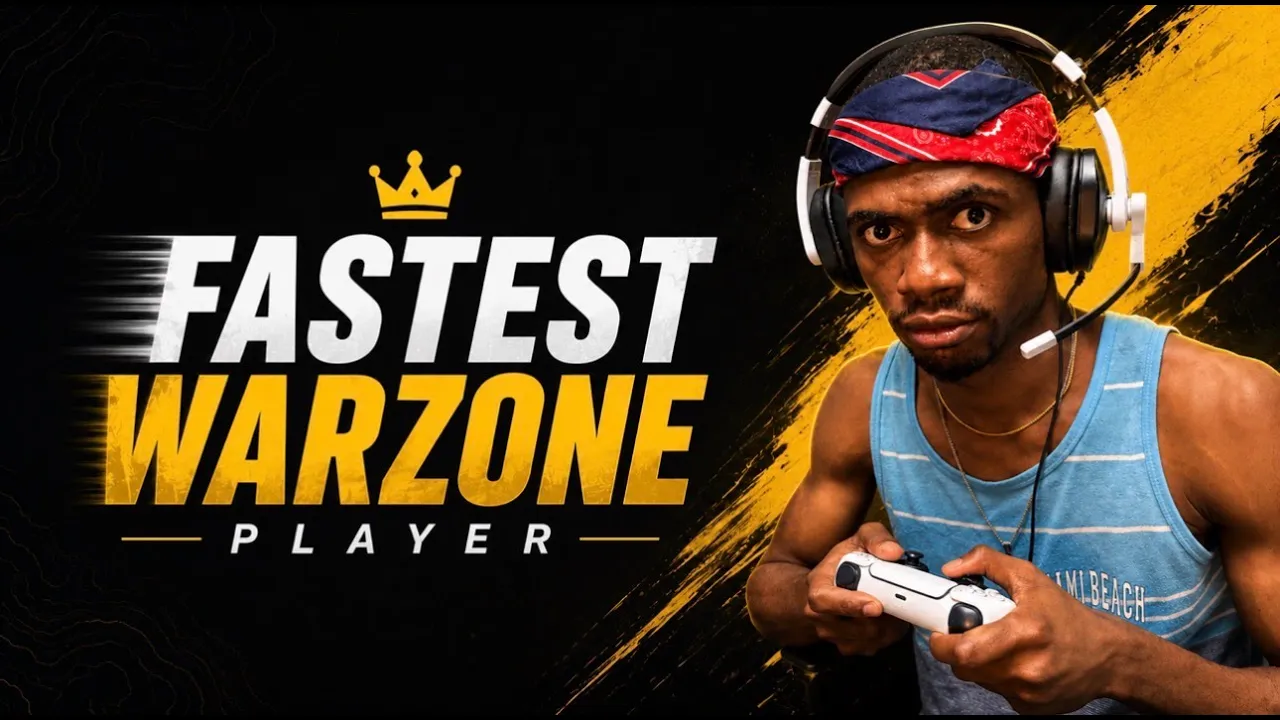 fastest warzone player