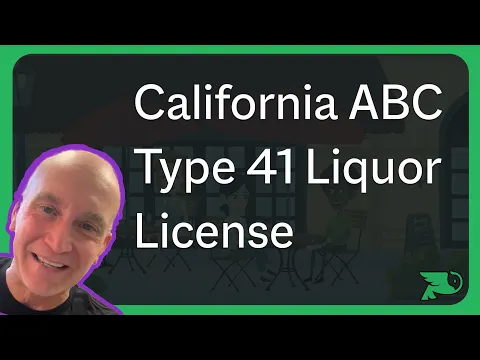 Download MP3 California ABC Type 41 Liquor License Application Guide