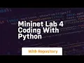 Mininet lab 4 coding with python