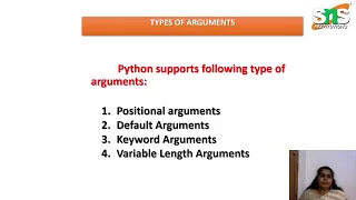 Parameters and Arguments in Functions Problem Solving Using Python SNS Institutions