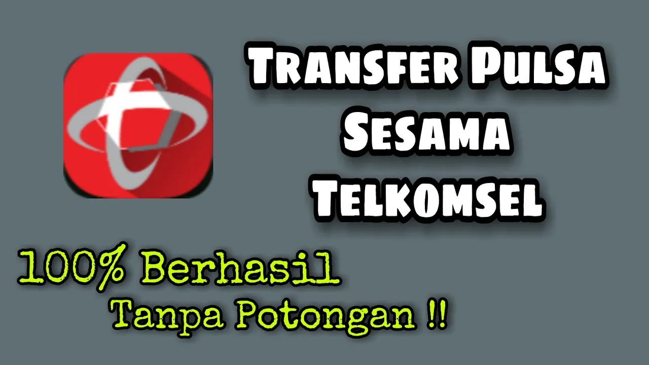 cara transfer pulsa telkomsel TERBARU 2021