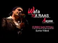 Wafa Na Raas Aayee (Lyrics video) | Jubin Nautiyal | Ft.Himansh K, Arushi N, Meet Bros | Rashmi V