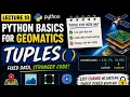 Python Lecture 10 Tuples in Python Explained in Hindi Geomatics Python for Beginners