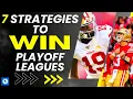 How To Win 2024 NFL Playoffs Leagues Fantasy Football Strategy