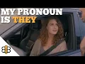 Woman Driving Alone In Carpool Lane Claims Preferred Pronoun Is They