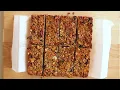 Chewy Granola Bars in the Anova Precision Oven