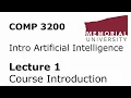 COMP 3200 6980 - Intro to Artificial Intelligence