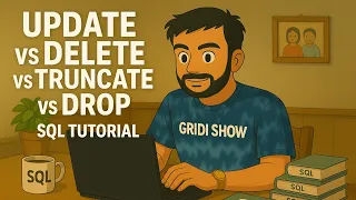 SQL Tutorial 2025 UPDATE DELETE TRUNCATE DROP Explained with Real Examples