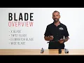 Dixie Chopper Blade Overview - X Blade Twist T Blade Eliminator E Blade Wide N Blade