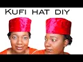 how to make a kufi hat easy and quick diy kufi hat for a beginner