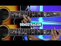 Una Semana Xavi - Tutorial Requinto I TABS + Acordes 🎸Guitarra - Rasgueo