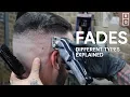 Different Types Of Fades Explained - Low vs Mid vs High vs Taper Fade Haircuts