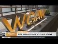 WGA strike Studio negotiations continue on final day of contract