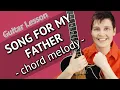 Download Lagu SONG FOR MY FATHER Guitar Lesson - Chord Melody Tutorial + TAB