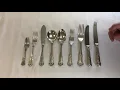 Silver Plated Kings Pattern Range