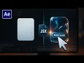 Liquid Glass in After Effects One Click Script No Plugins