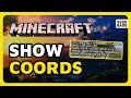 How To Show Your Coordinates in Minecraft Java Edition on PC Quick Guide