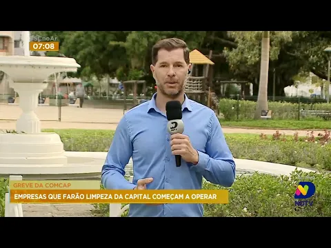 Greve da Comcap: empresas que farão limpeza de Florianópolis começam a operar