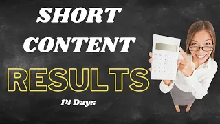 short blog content update its been 14 days since i published 12 short blogs how did they do