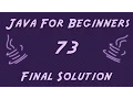 Learn Java for Beginners - 73