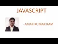 1 Javascript Tutorial Introduction Javascript Amar Kumar Ram