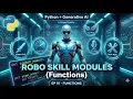 EP 10 Python FUNCTIONS for AI Agents RAG Chitti s Skill Modules
