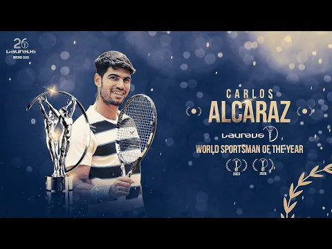 Carlos Alcaraz | Speech | Laureus World Sportsman of the Year - YouTube thumbnail