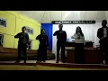 Hand signal Usher