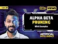 Lec-25 Alpha Beta Pruning in Hindi with Example Artificial Intelligence