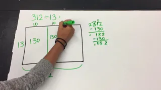 5 NBT B 6 Divide with Area Model