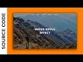 Water Ripples Effect using jQuery Background Animation