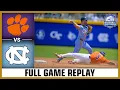 Clemson vs. North Carolina Full Game Replay | 2025 ACC Baseball Championship (Finals)