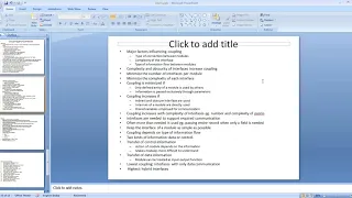 Software function oriented design P Magizhan PM SE Lecture 21