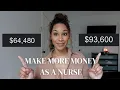 NURSE SALARY how I increased my income by 30k travel nursing